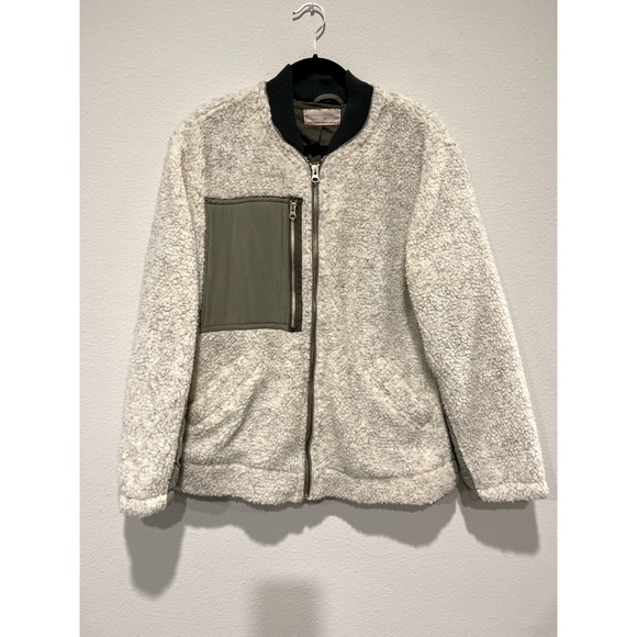 Free People Jackets & Blazers - Free people| Rivington Sherpa Jacket| green size M